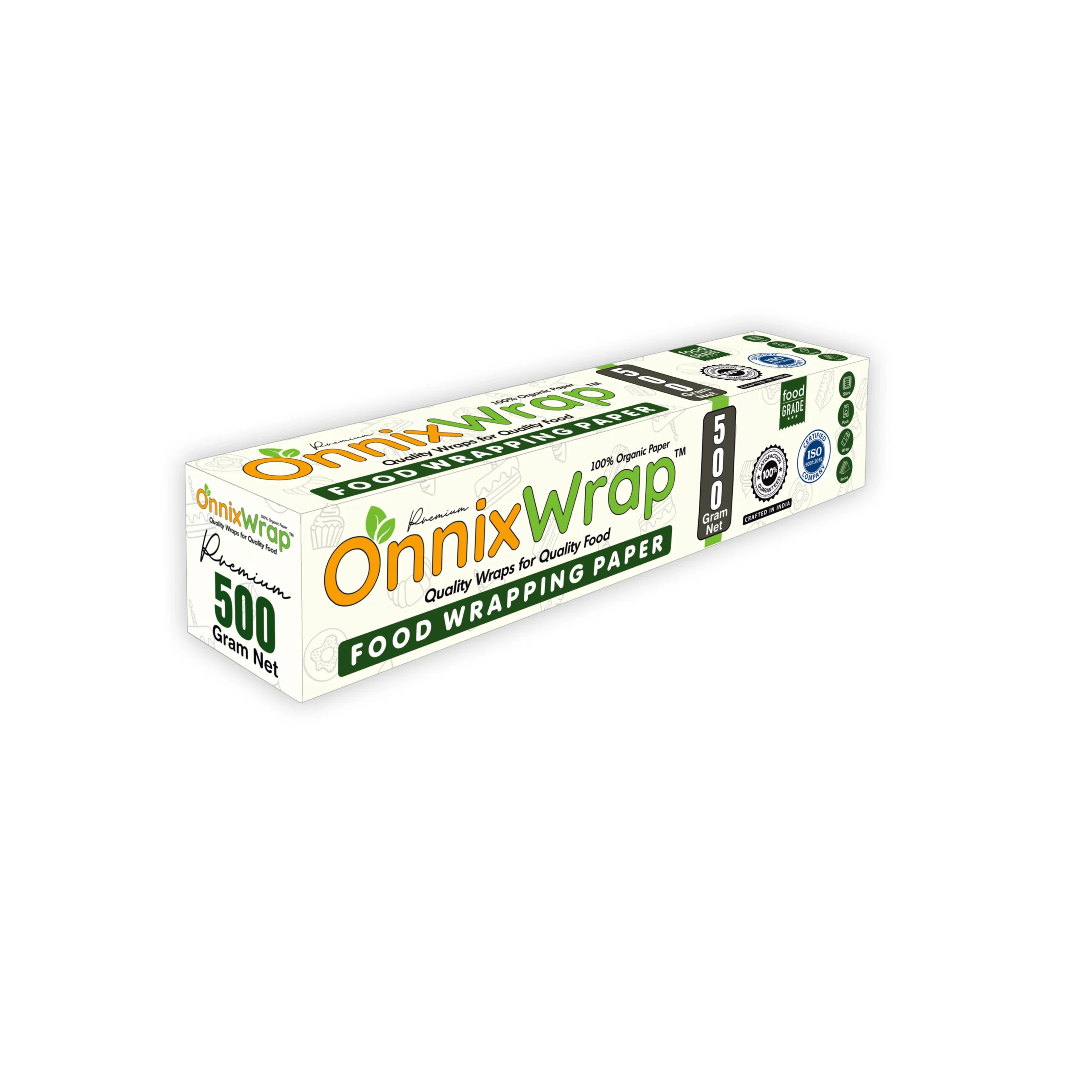 OnnixWrap Food Wrapping Paper  (Premium) 500 Gram (Net)