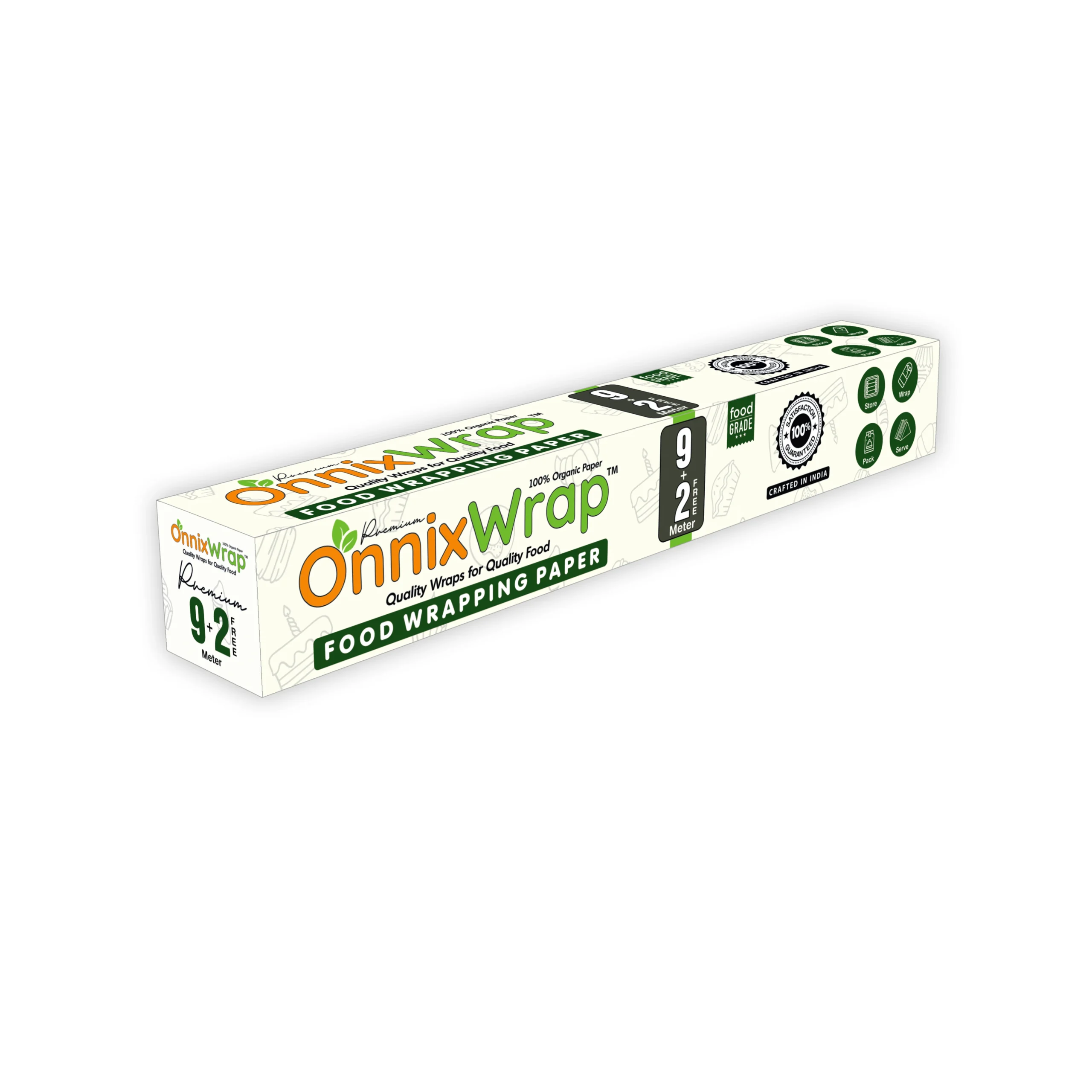 OnnixWrap Food Wrapping Paper (Premium) 9+2 Meter