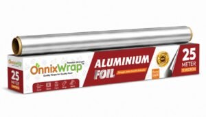 OnnixWrap Aluminium Foil – 25 Meter | 11 Micron | Food Grade